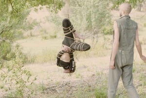 Shibari on the beach!