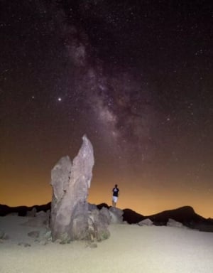 Star Gazing up Mount Teide