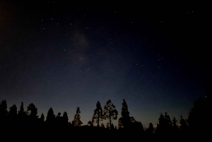 Sunset and stars, Parque nacional del Teide