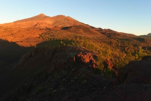 Sunset and stars, Parque nacional del Teide