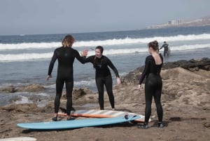 Surffitunti Teneriffan eteläosassa