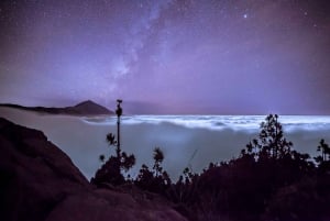 Teide: Excursión guiada al atardecer y observación de las estrellas con cena