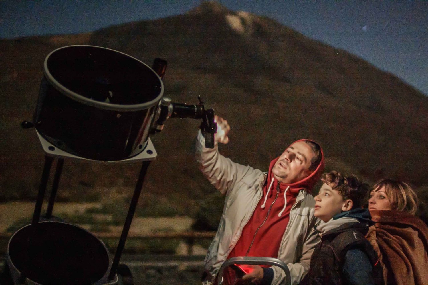 Nationaal Park Teide: begeleide sterrenkijktocht met grote telescoop