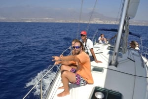Tenerife: 3-Hour Luxury Sail with Food and Snorkeling