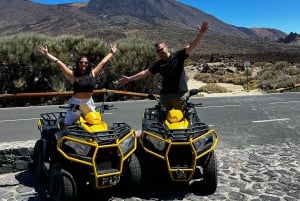 Tenerife: Teide Quad Trip (de dia/puesta del sol) con Bebida