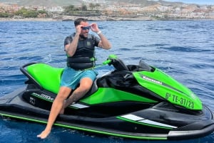 テネリフェ：プエルト・コロンのシングルジェットスキーサファリ