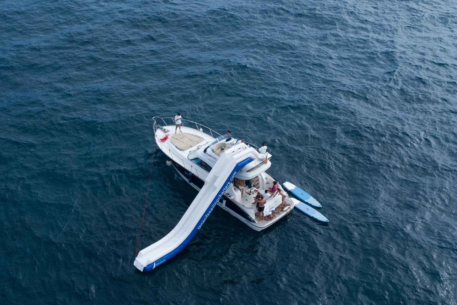 Tenerife: Alquiler de barco privado de lujo de 6 y 8 horas