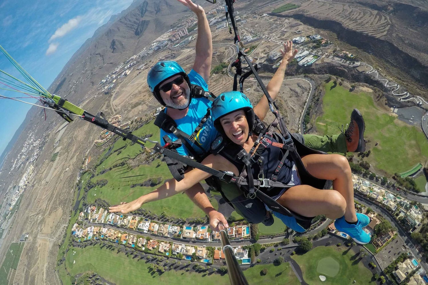 Tenerife: Tandemvlucht acrobatisch paragliden