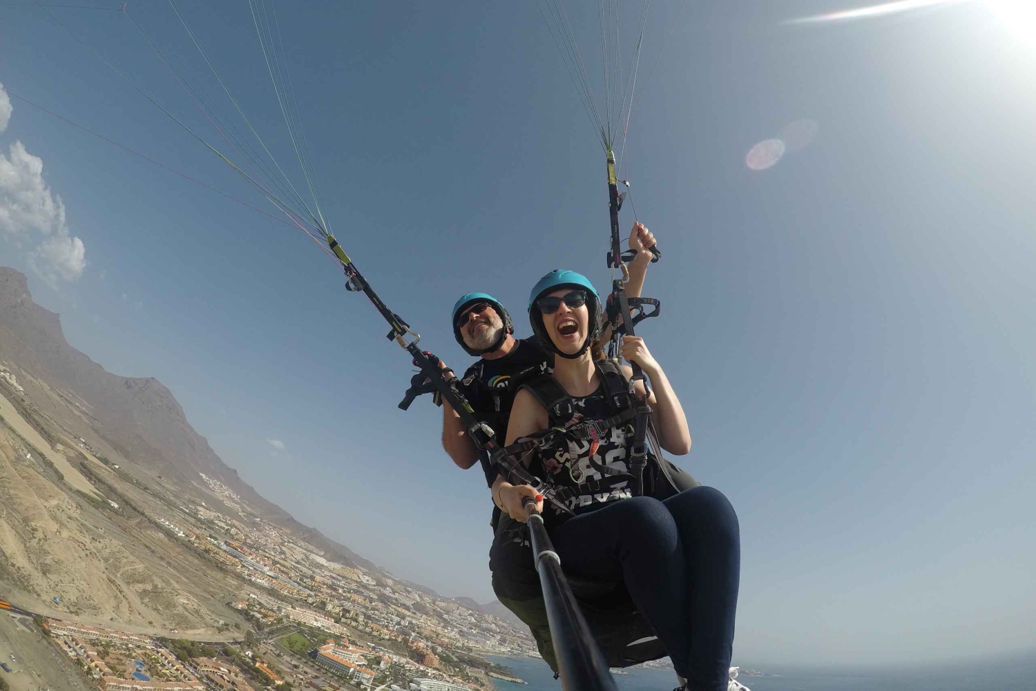 Tenerife: Tandemvlucht acrobatisch paragliden