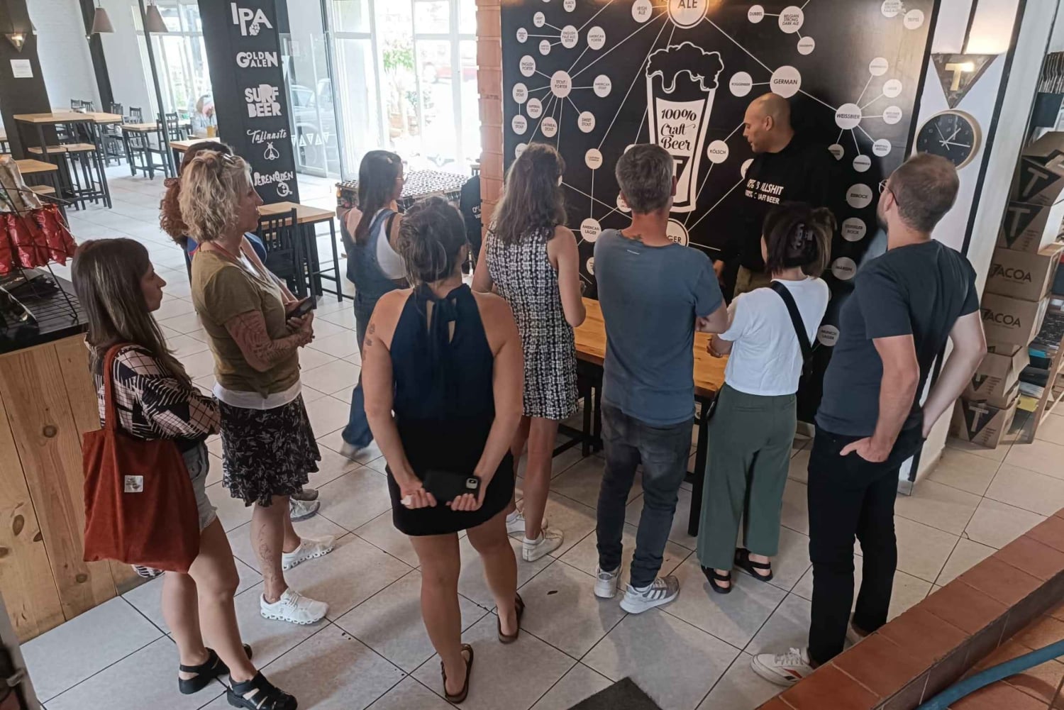 Tenerife : Brewery guided tour with tasting at TACOA Brewery