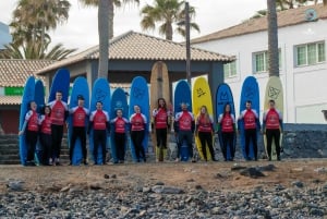 Tenerife : clases de surf para principiantes y intermedios