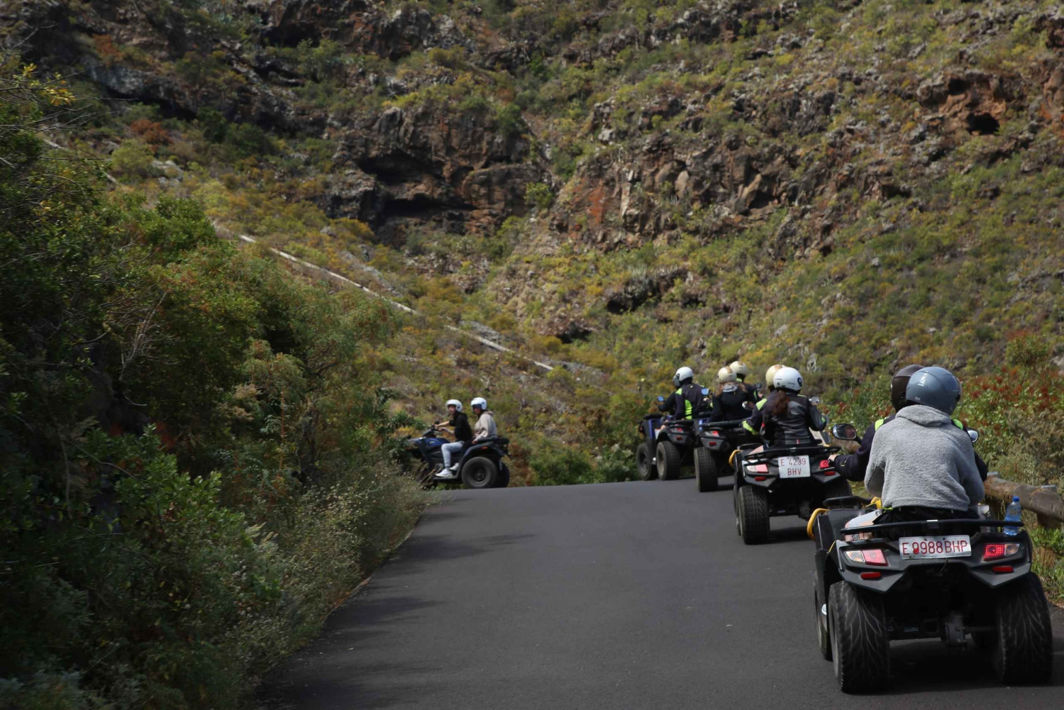 Teneriffa: Rannikon nähtävyydet ja metsän korkeudet -mönkijäkierros