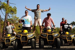 Teneriffa: Vattenskoter / Teide-vulkanen fyrhjuling safari combo