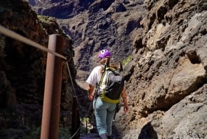 Tenerife: Descenso del Barranco de Masca con Audioguía y traslado en barco