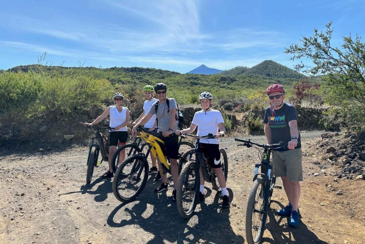 Tenerife: e-bike ride at Chineyro volcanic area