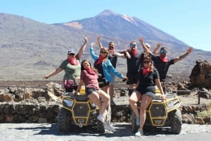 Tenerife: QUAD excursion to the TEIDE volcano