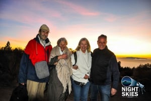 Tenerife: Gourmet Sunset Dinner and Stargazing Experience