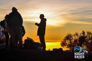 Tenerife: Gourmet Sunset Dinner and Stargazing Experience