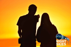 Tenerife: Gourmetmiddag ved solnedgang og stjernekigger-oplevelse