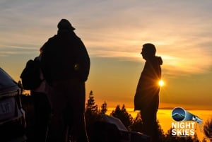Tenerife: Gourmetmiddag ved solnedgang og stjernekigger-oplevelse