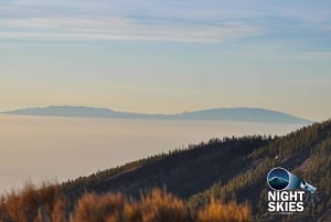 Tenerife: Gourmetmiddag ved solnedgang og stjernekigger-oplevelse