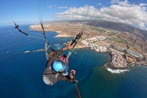 Tenerife: Parapente guiado para principiantes con servicio de recogida y regreso