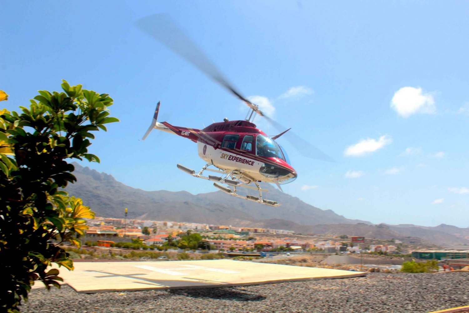 Adeje: Voo panorâmico de helicóptero em Tenerife