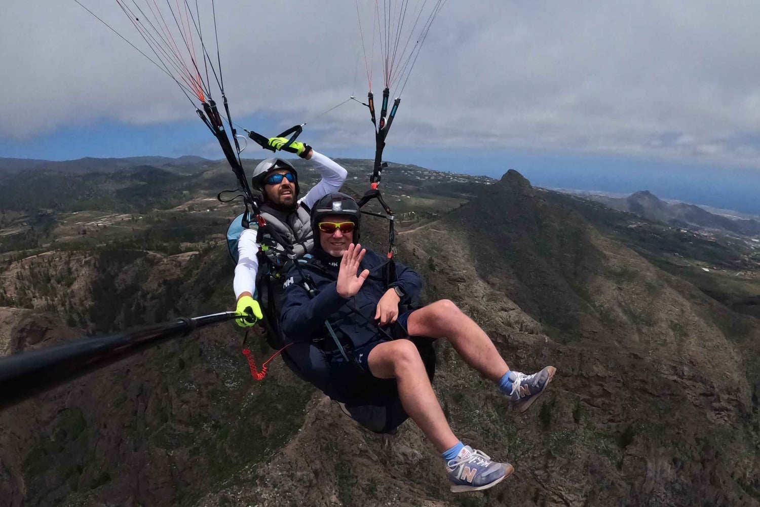 Tenerife: hoogwaardige tandem-paraglidingvlucht