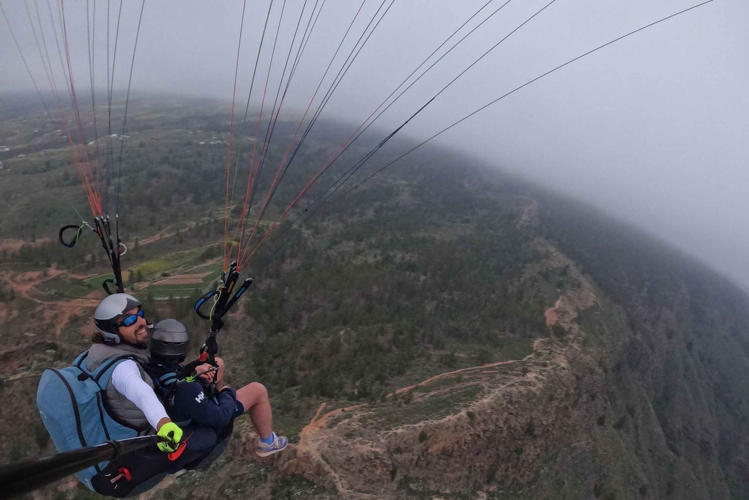 Tenerife: hoogwaardige tandem-paraglidingvlucht