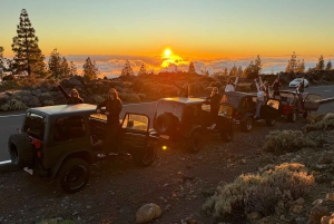 Tenerife: Jeep Wrangler Tour to Mount Teide, Day and Sunset