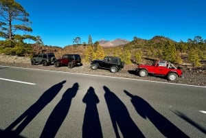 Tenerife: Jeep Wrangler Tour to Mount Teide, Day and Sunset