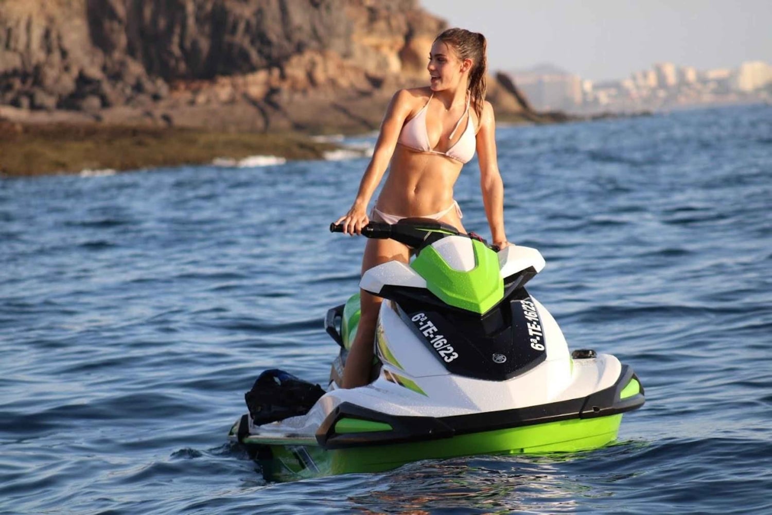 Tenerife: Jet Ski Guided Tour with Optional Photo Service