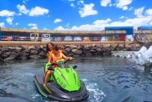 Puerto Colón: Kawasaki Jet Ski Tour Along Tenerife's Coast