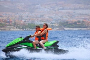 Puerto Colón: Kawasaki Jet Ski Tour Along Tenerife's Coast