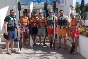 Teneryfa: Wycieczka kajakowa z zwierzętami i skuterami podwodnymi