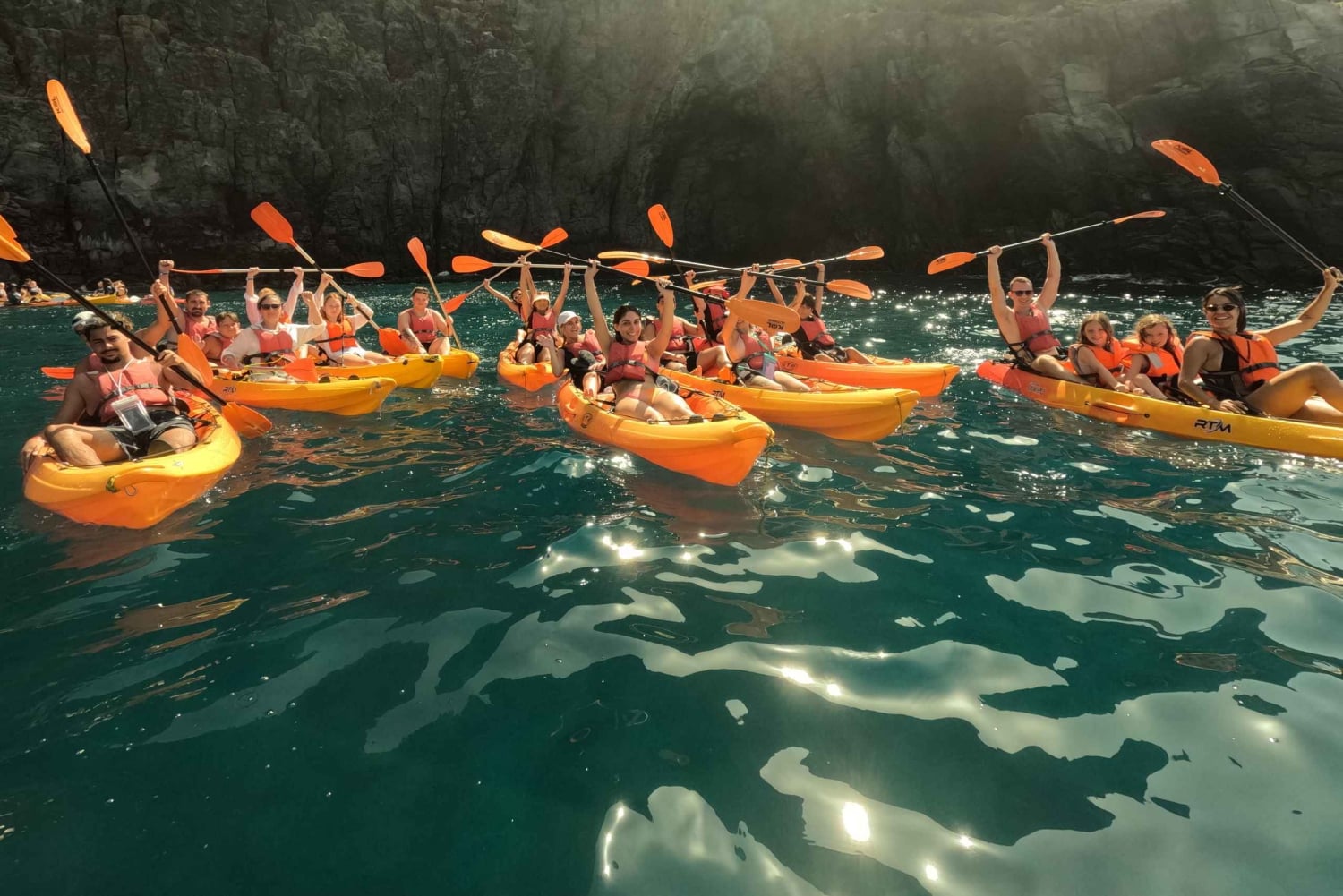 Teneriffa: Kajak- und Schnorcheltour für Gruppen