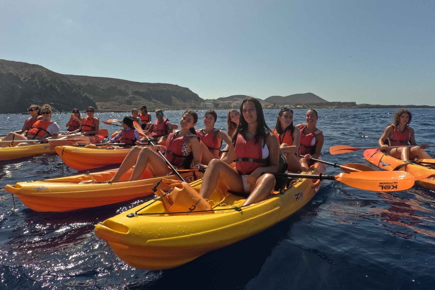 Teneriffa: Kajak- und Schnorcheltour für Gruppen