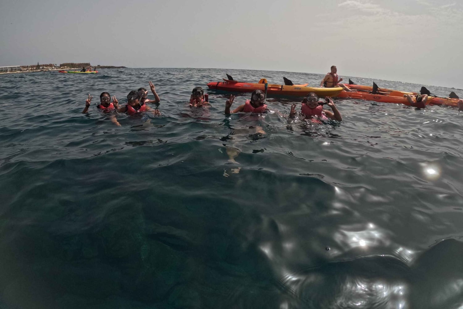 Teneriffa: Kajak- und Schnorcheltour für Gruppen