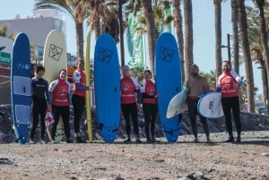 Tenerife : clases de surf para principiantes y intermedios