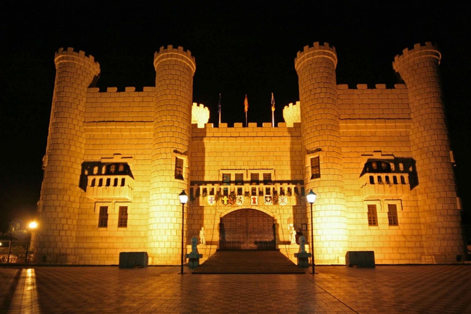 Teneriffa: Castillo San Miguelin keskiaikainen esitys ja illallinen.