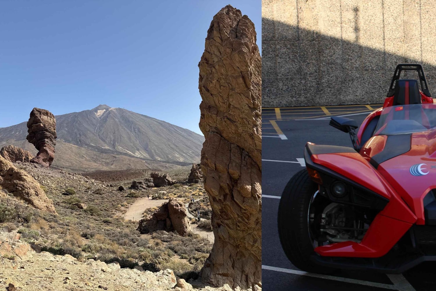 Tenerife : circuit en voiture avec slingshot au mont Teide