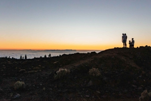 Tenerife : Mont Teide : visite nocturne et coucher de soleil avec prise en charge