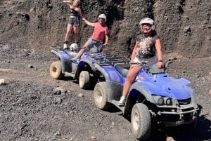 テネリフェ島：100％オフロードの四輪バギーアドベンチャー（送迎とドリンク付き）をお楽しみください