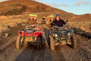 テネリフェ島：100％オフロードの四輪バギーアドベンチャー（送迎とドリンク付き）をお楽しみください