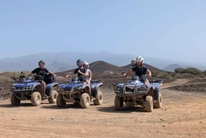 テネリフェ島：100％オフロードの四輪バギーアドベンチャー（送迎とドリンク付き）をお楽しみください
