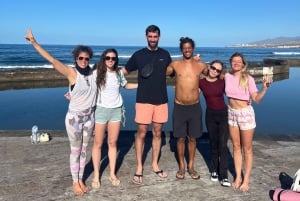 Tenerife : Yoga en plein air sur la plage de Las Americas