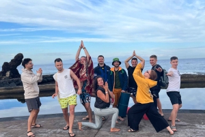 Tenerife : Yoga en plein air sur la plage de Las Americas