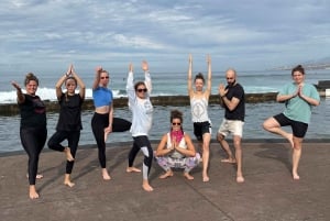 Tenerife : Yoga en plein air sur la plage de Las Americas