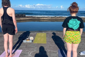 Tenerife : Yoga en plein air sur la plage de Las Americas