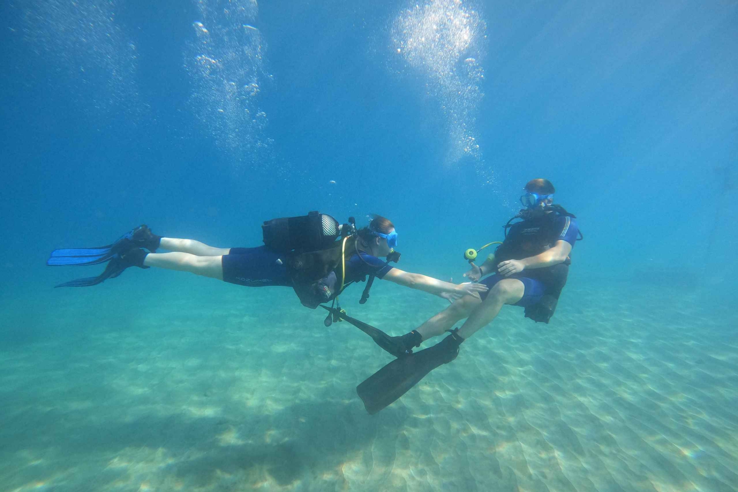 テネリフェ島：PADI オープン ウォーター ダイバー コース